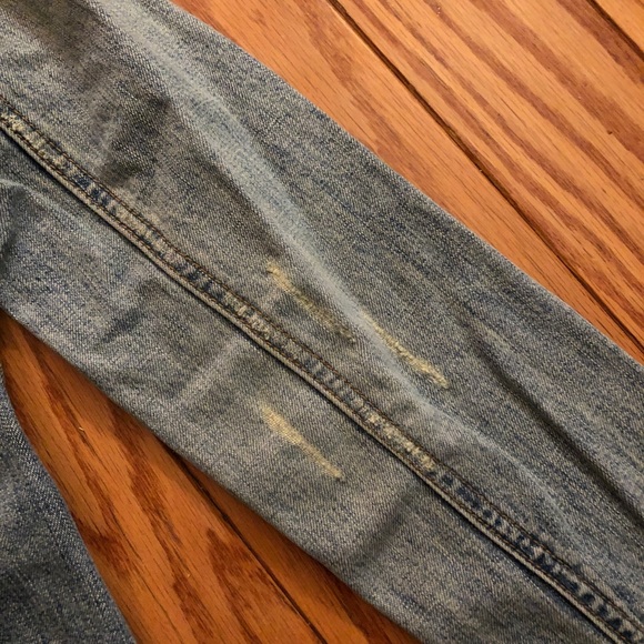 Abercrombie & Fitch vintage cropped jean jacket. - Picture 6 of 7